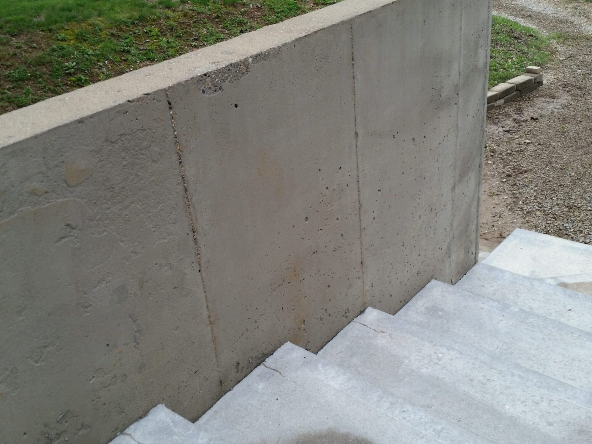 Concrete Wall After